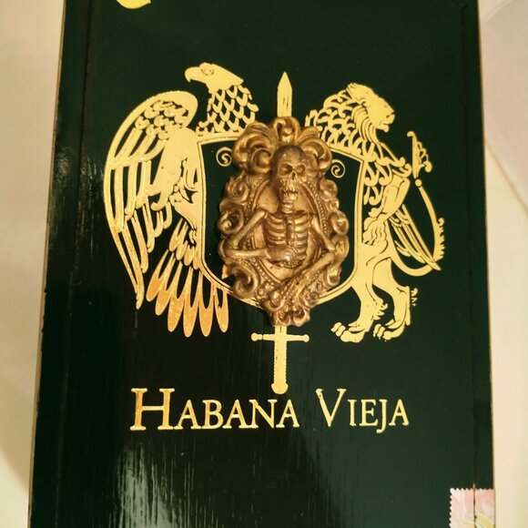 Suenos de Saundra Upcycled, Rare, Black Vieja, Cigar Box, Home Accent/ Storage - Picture 12 of 14